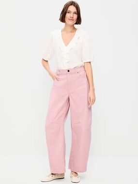 GAP Mid-Rise Barrel Chino Pants Tall Length NWOT